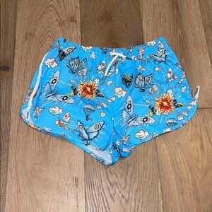 Culprit swim shorts side zip size small summer beach vacation